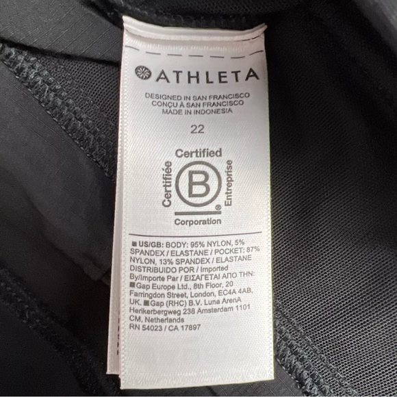 Athleta Pants Trekkie North Jogger Womens 22 Plus Black #533655 Stretch $99 NWT - Picture 10 of 11